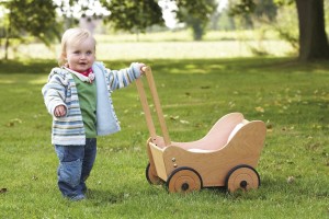 Ausstattung des Holzkinderwagen
