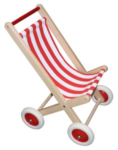 Kinderbuggy aus Holz