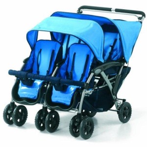 Kinderwagen für Vierlinge