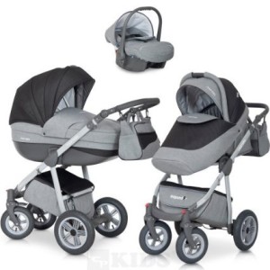 Kinderwagen mit Lenkrad