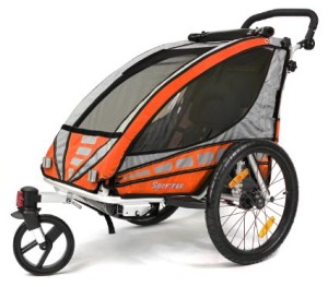 Qeridoo Sportrex 1 Kinderfahrradanhänger Q3000A